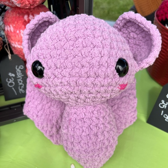 NWOT Unhinged Crochet Handcrafted Crochet Hats, Bats, This & Thats - Picture 13 of 16